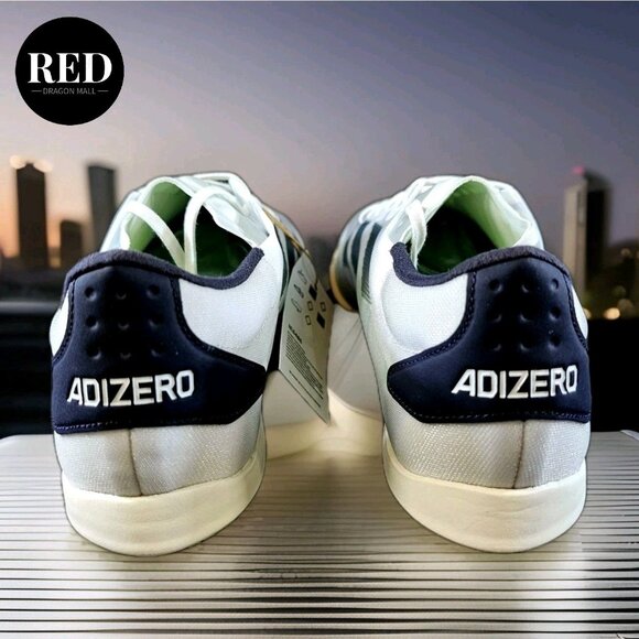 Adidas Adizero Ambition Track Spikes Cleats White Green IE5486 - Men’s Size 11.5 - Picture 5 of 16